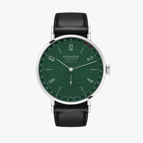 Nomos Glashütte Tangente Neomatik 38 Update Stainless Steel / Forest Green / Closed Case Back