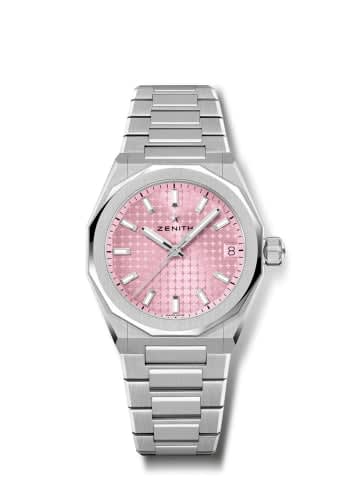 Zenith Defy Skyline 36 Stainless Steel / Pink