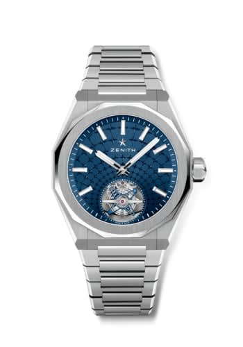 Zenith Defy Skyline Tourbillon Stainless Steel / Blue