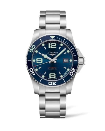 Longines HydroConquest 41 Automatic Stainless Steel / Blue / Bracelet / USA