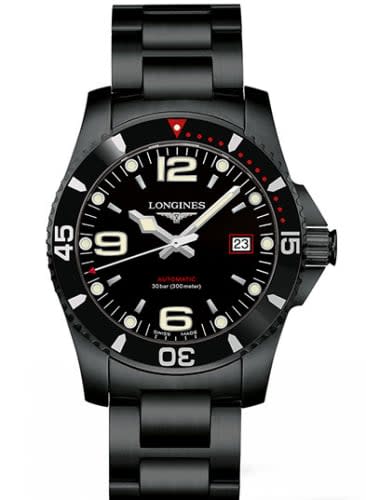 Longines HydroConquest 41 Automatic PVD / Black / Bracelet / Japan