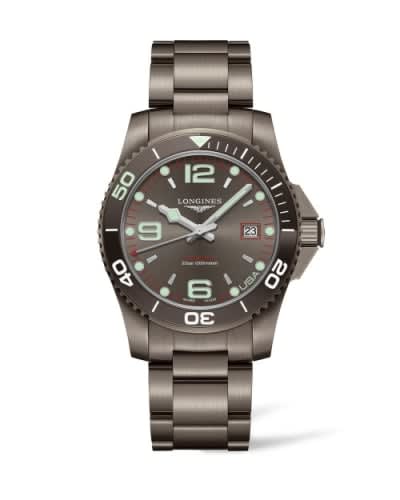 Longines HydroConquest 41 Automatic PVD / Grey / Bracelet / USA