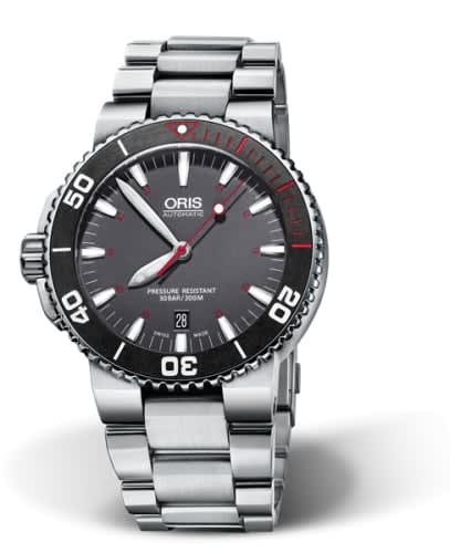 Oris Aquis Red Limited Edition / Bracelet