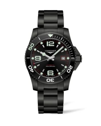 Longines HydroConquest 41 Automatic PVD / Black / Bracelet / USA