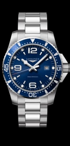 Longines HydroConquest 44 Quartz Stainless Steel / Blue / Bracelet
