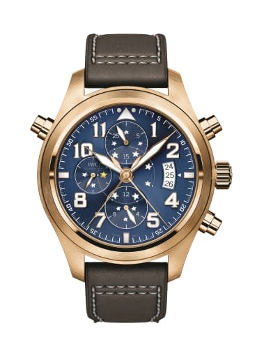 IWC Schaffhausen Pilot's Watch Double Chronograph Le Petit Prince Sothebys