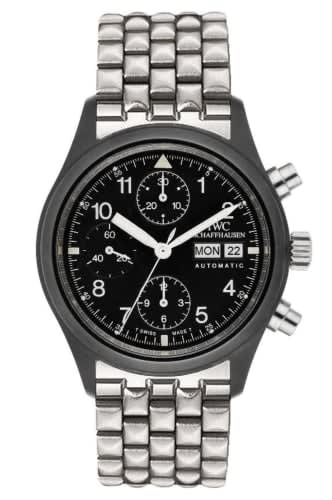 IWC Schaffhausen Pilot's Watch Chronograph Ceramic / Italian / Bracelet