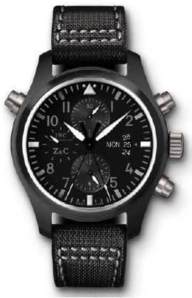 IWC Schaffhausen Pilot's Watch Double Chronograph Top Gun Zegg &amp; Cerlati