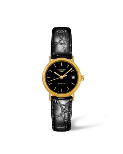 Longines Presence 25.5 Automatic PVD Gold / Black