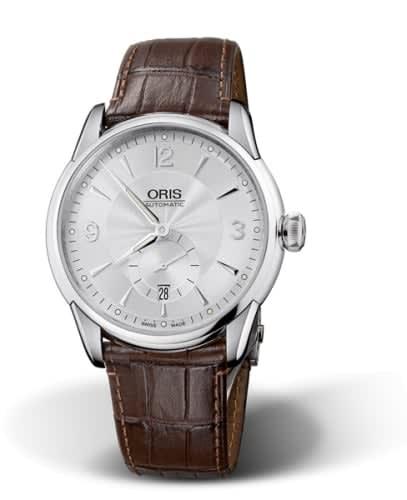 Oris Artelier Small Second Date 40 Stainless Steel / Silver