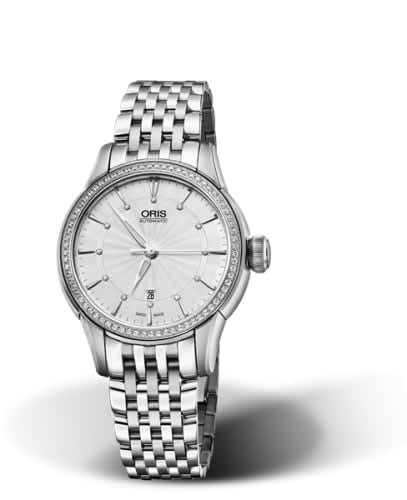 Oris Artelier Date Diamonds 31 Stainless Steel - Diamond / Silver / Bracelet