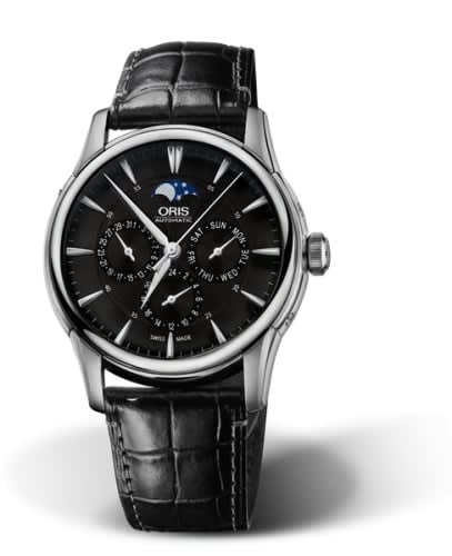 Oris Artelier Complication 40.5 Stainless Steel / Black