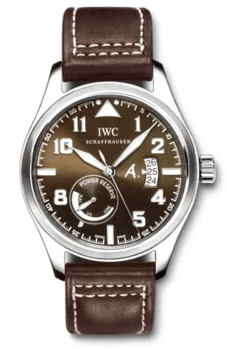 IWC Schaffhausen Pilot's Watch Antoine De Saint Exupery Power Reserve Platinum
