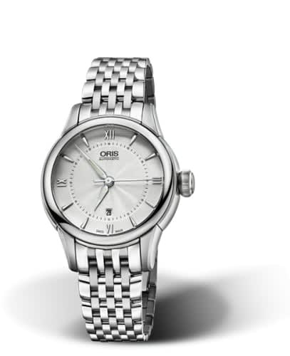 Oris Artelier Date 31 Stainless Steel / Silver / Bracelet