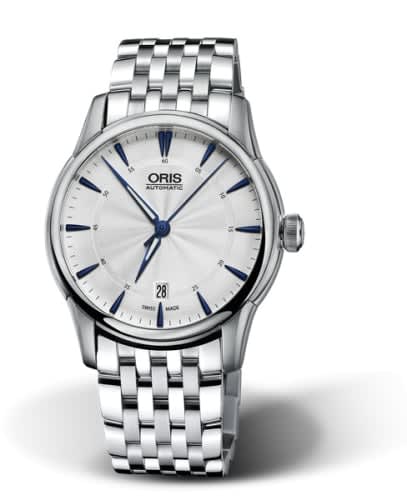 Oris Artelier Date 40 Stainless Steel / Silver / Bracelet