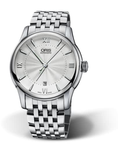 Oris Artelier Date 40.5 Stainless Steel / Silver / Bracelet