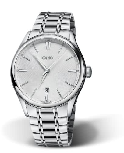 Oris Artelier Date 40 Stainless Steel / Silver / Bracelet