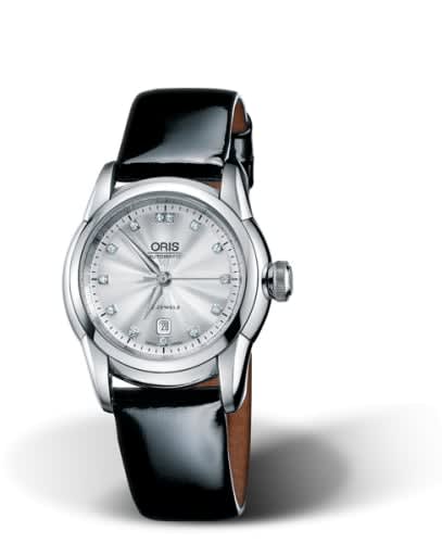 Oris Artelier Date Diamonds 31 Stainless Steel / Silver