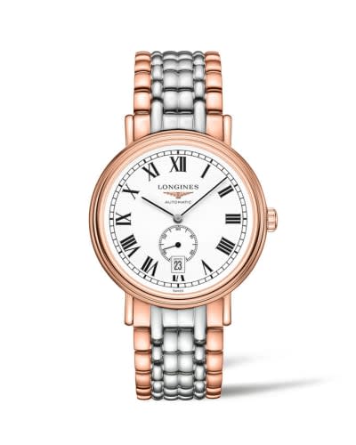 Longines Presence 40 Small Seconds PVD Red / White - Roman / Bracelet