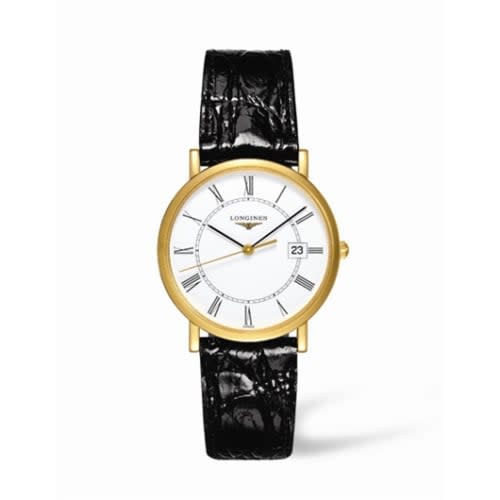 Longines Presence 34 Quartz Gold