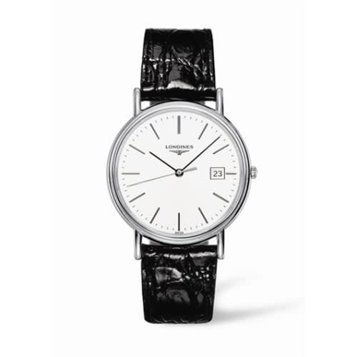 Longines Presence 38.5 Quartz Stainless Steel / White