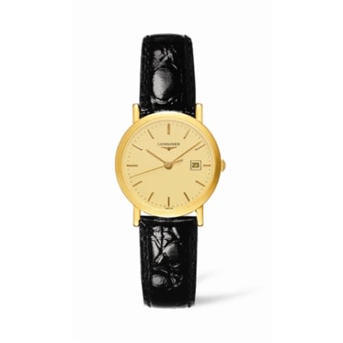 Longines Presence 26.8 Quartz Gold