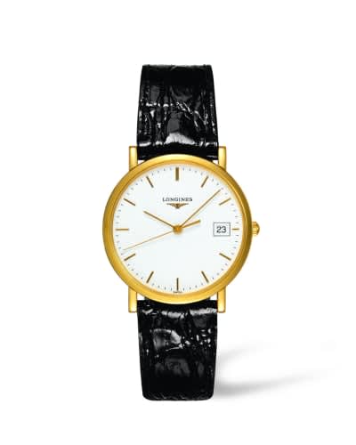 Longines Presence 34 Quartz Gold