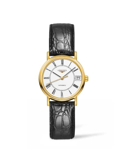 Longines Presence Automatic 30 PVD Gold / White - Roman