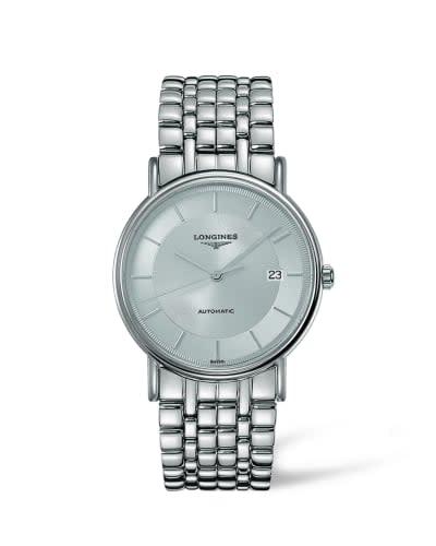 Longines Presence 38.5 Automatic Stainless Steel / Silver / Bracelet