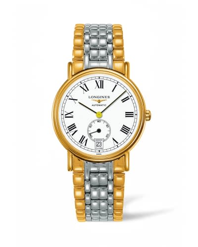 Longines Presence 38.5 Automatic Small Seconds Yellow