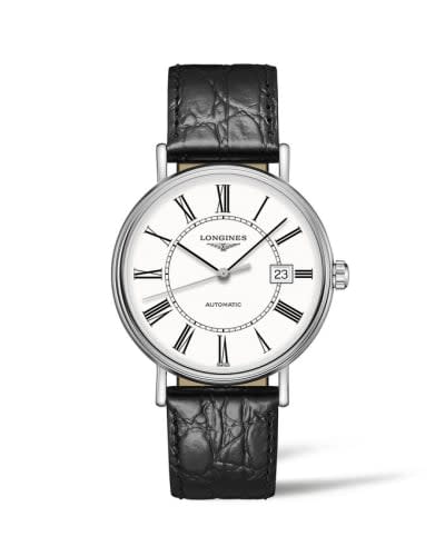 Longines Presence 40 Automatic Stainless Steel / White - Roman