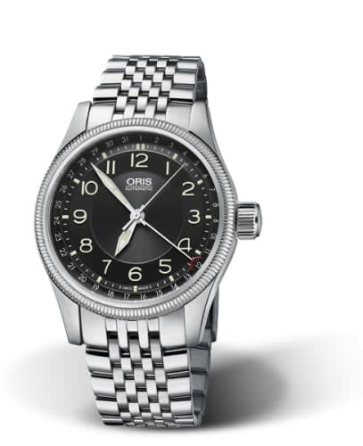 Oris Big Crown Pointer Date 40 Stainless Steel / Black / Bracelet