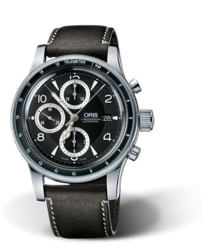 Oris Big Crown Telemeter Chronograph Stainless Steel / Black