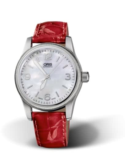 Oris Big Crown Diamonds 38 Stainless Steel / MOP