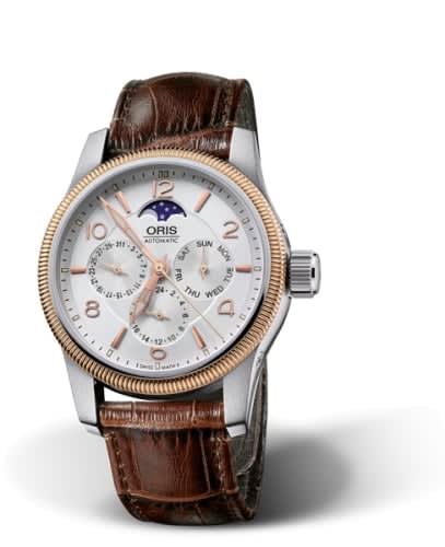 Oris Big Crown Complication Stainless Steel - Rose Gold / Silver