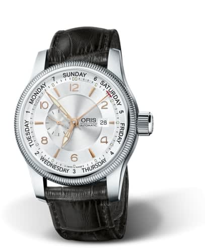 Oris Big Crown Small Second Pointer Day Stainless Steel / Silver