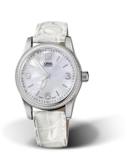 Oris Big Crown Diamonds 38 Stainless Steel - Diamond / MOP