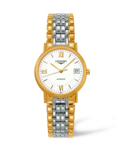 Longines Presence 34.5 Automatic Yellow