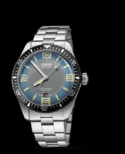 Oris Divers Sixty-Five 40 Stainless Steel / Deauville Blue / Bracelet