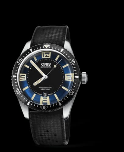 Oris Divers Sixty-Five 40 Stainless Steel / Blue / Rubber