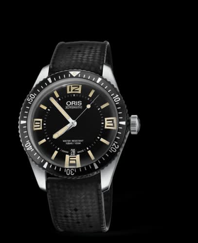Oris Divers Sixty-Five 40 Stainless Steel / Black / Rubber