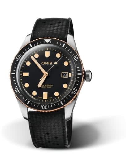Oris Divers Sixty-Five 42 Stainless Steel / Bronze / Black / Rubber