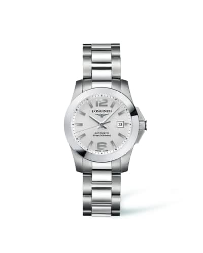 Longines Conquest 29.5 Automatic Stainless Steel Silver