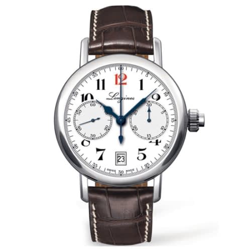 Longines Mono Pusher Chronograph 180th Anniversary Watch