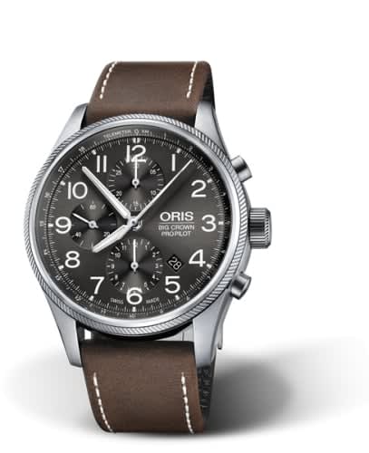 Oris Big Crown ProPilot Chronograph Stainless Steel / Grey