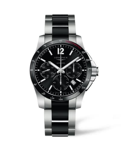 Longines Conquest Chronograph Automatic 41mm Ceramic