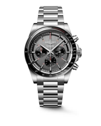 Longines Conquest Chronograph 42 Stainless Steel / Grey / Ski Edition