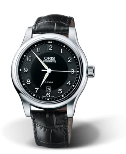 Oris Classic Date 42 Stainless Steel / Black