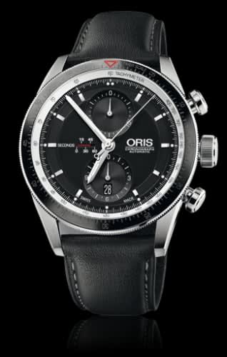 Oris Artix GT Chronograph Stainless Steel - Ceramic / Black