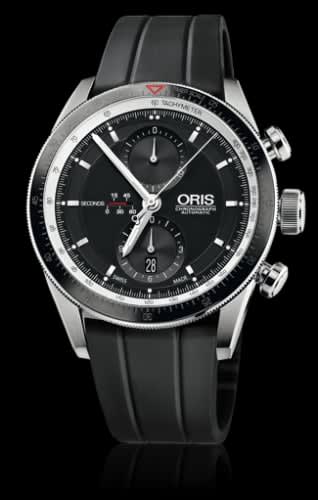 Oris Artix GT Chronograph Stainless Steel - Ceramic / Black / Rubber